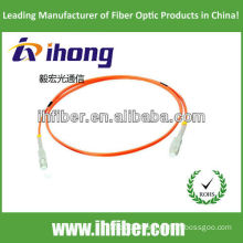 SC multimode simplex fiber optic patch cord manufacturer with high quality